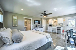 Charming Fredericksburg Studio Private Patio